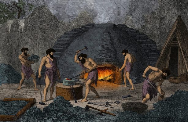 LA COSCIENZA IMPOTENTE E IL SOCCORSO ESTERNO – L’ARTICHETTURA DEVOZIONALE): ETA’ DEL FERRO